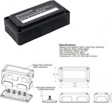 12V-48V DC 400 Amperes, rézből készült nagy teherbírású modul, 8 x 3/8" (M10) Újracsomagolt termék - Outlet24