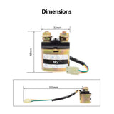 1PZ F8S-T04 Solenoid Relé Honda Fourtrax Rancher és FOURTRAX FOREMAN Motoros Quadhoz - Outlet24