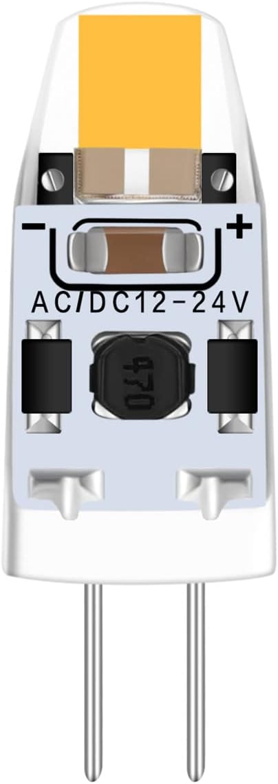 G4 LED izzó, dimmelhető, meleg fehér, 2W, 12-24V, 6 db-os csomag - Image 2