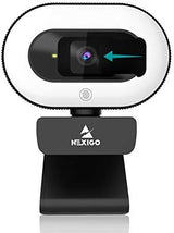 NexiGo StreamCam N930E Full HD webkamera gyűrűs fénnyel és lencsevédővel, autofókusszal - Image 2