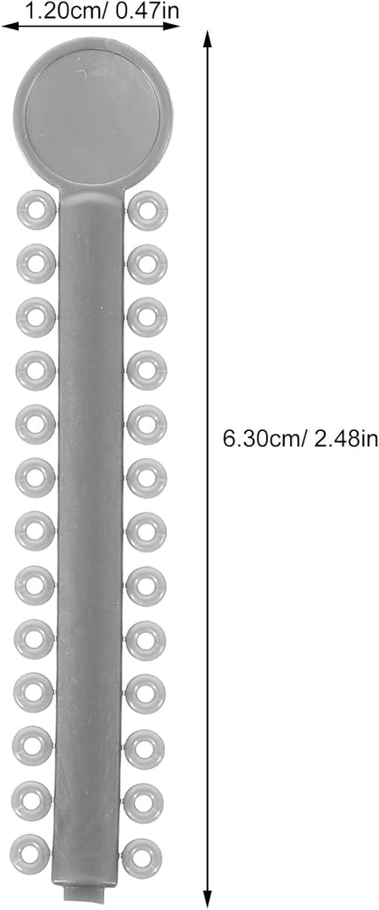 Healifty 40 db-os szürke fogszabályozó drót és gyűrű készlet - Image 7