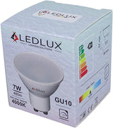 LEDLUX 3 db Dimmelhető GU10 LED Izzó, 7W, 480lm, Meleg-Neutrál-Hideg Fehér - Outlet24