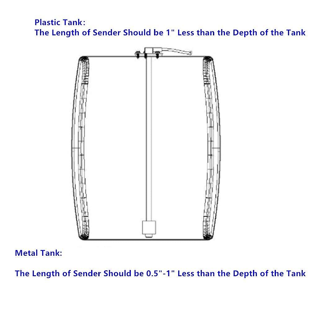 AODITECK 240-33 Ohm Tüzelőanyag-szint Érzékelő Hajókhoz és Járművekhez 33cm - Open Box - Outlet24