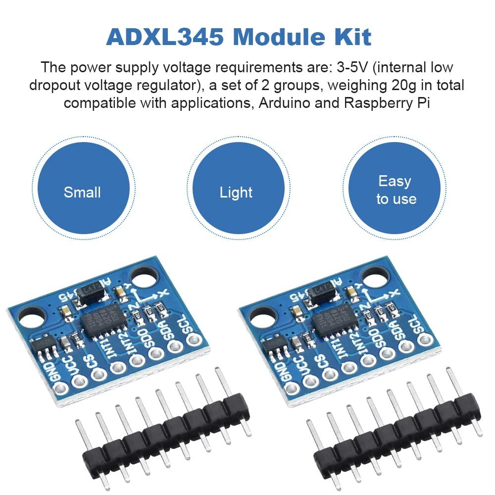 ADXL345 3 Tengelyes Gyorsulásmérő Modul GY-291 Arduinohoz - Outlet24