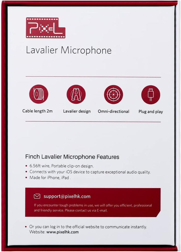 Pixel MFi Csíptetős Mikrofon iPhone/iPad-hez - Omnidirekcionális, HiFi Minőségű Hangfelvételre - Image 8