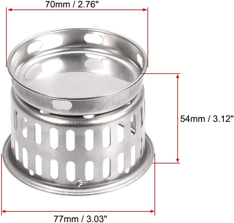 Rozsdamentes Acél Szűrőkosár Fogantyúval Konyhai Mosogatókhoz 77mm - Outlet24