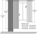 Topfinel Bézs Fényáteresztő Függöny 225x140cm, Hálószobába, Nappaliba - Image 8