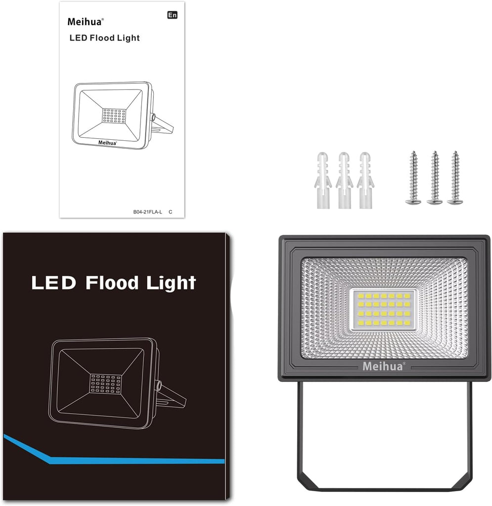 MEIHUA 35W-os LED reflektor, 3500LM, hidegfehér, kültéri, vízálló, IP66 - Image 8