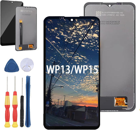 Oukitel WP13/WP15 LCD kijelző érintőképernyő csere szett szerszámokkal - Image 1