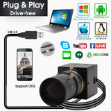 SVPRO 5MP HD Webkamera, 10X Optikai Zoom, 5-50mm Manuális Lencse, Aptina MI5100 Szenzorral - Outlet24