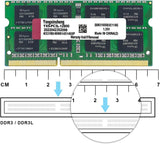 32GB DDR3L Laptop RAM Kit (4x8GB) 1600MHz SODIMM Memória Bővítés - Image 5