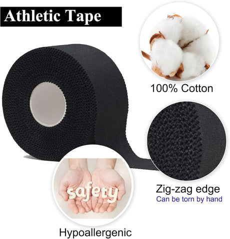 Hypoallergén sporttape 3 tekercs, 3,8 cm x 10 m - Foci, röplabda, mászás, BJJ - Image 2