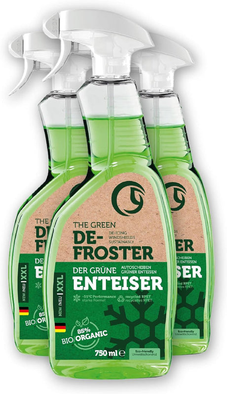 Greener Future Bio Jégoldó Spray Autóüvegre 750ml - Környezetbarát, Hatékony (3 db) - Image 1