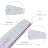 URAQT 16 db-os Profi Körömreszelő Szett, Kétoldalú 100/180-as, Mosható, Szalonminőség - Image 5