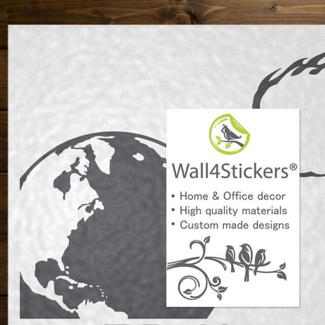 Wall4stickers Föld Aszteroida Matrica Apple MacBook Laptop Dekoráció, Fekete - Outlet24