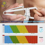 Testzsír Csipesz - Bőrréteg Mérési Eszköz - Gyors, Egyszerű, Pontos Olvasás - Használati Utasítás és Értelmező Táblázat - Outlet24