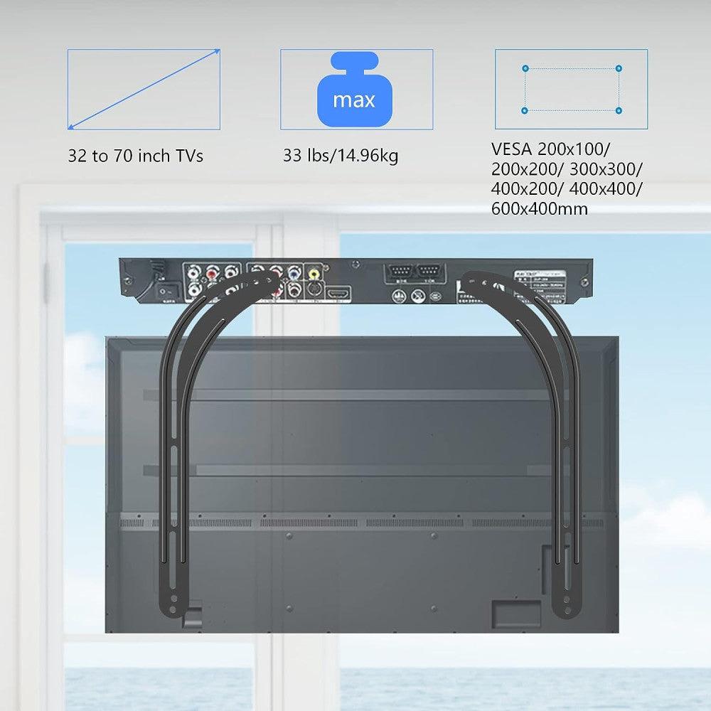 Suptek univerzális hangszóró tartó konzol 32"-70" TV-hez(max. 15 kg, SBR201) - Használt termék - Outlet24