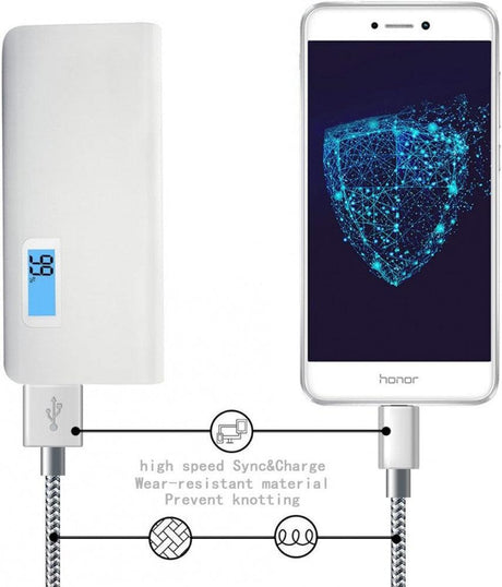 Xinfene 2 Csomag 3M Ultra Hosszú USB C Kábel, Gyors Töltés, Samsung Galaxy, Huawei, Moto G7 és Google Pixel Kompatibilis - Outlet24