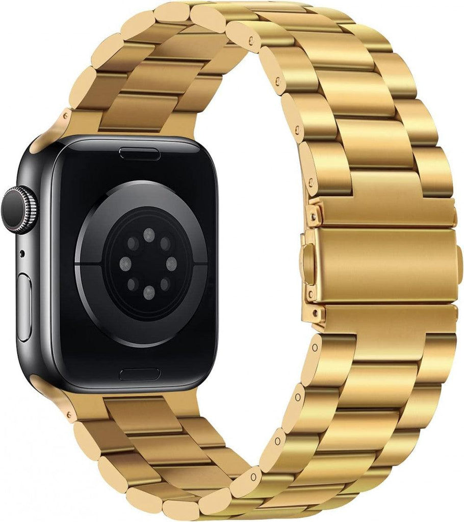 Prémium Rozsdamentes Acél Cserepánt Apple Watch SE, Sorozat 6, 5, 4, 3, 2, és 1-hez, 38 cm - Outlet24