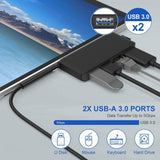 Yeemie Pro Microsoft Surface Pro 8 Docking Station, 100M Ethernet LAN, 4K HDMI, 2x USB 3.0 Porttal és TF Kártya Slot-tal - Outlet24