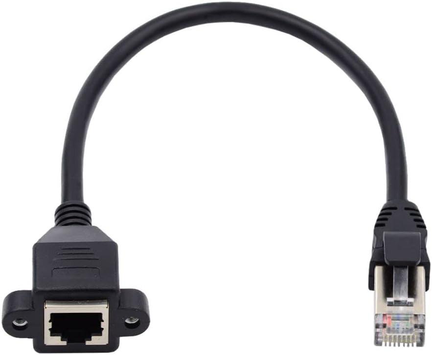 RJ45 8P8C FTP STP UTP Cat6 LAN Ethernet hálózati hosszabbító kábel 90 fokos - Outlet24