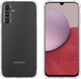 Samsung Galaxy A14 5G tok (4G-hez nem) Átlátszó burkolat megerősített sarok Vékony karcolásgátló ütésálló - Outlet24