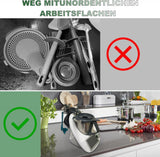 Thermomix Vorwerk TM6 és TM5 Robotgéphez Multifunkciós Tartó, 6 Kiegészítő Tárolására (Fekete) - Outlet24