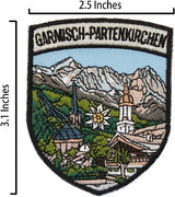 A-ONE Garmisch-Partenkirchen Jelzés Pálcika (3 darabos csomag) + Német Zászló Pálcika + Bajorországi Jelvények - Outlet24