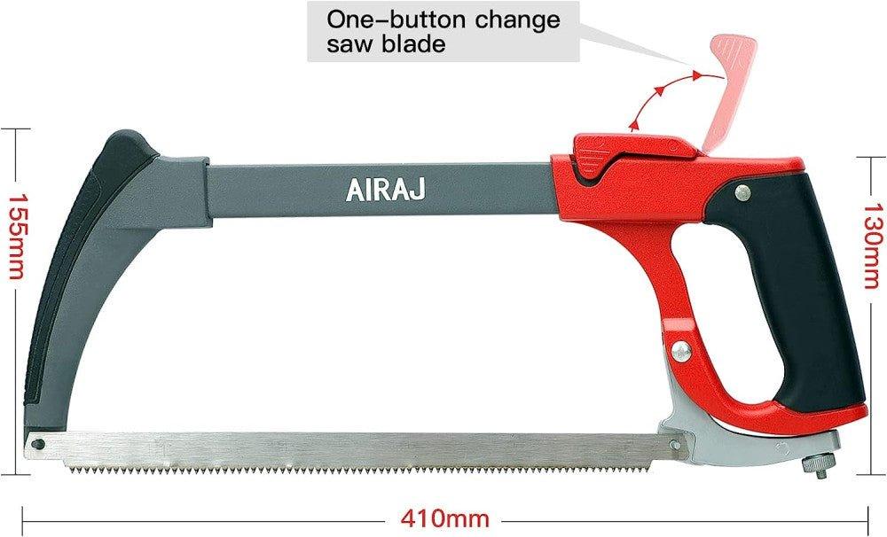 AIRAJ fémfűrészkeret 300 mm, állítható - Outlet24