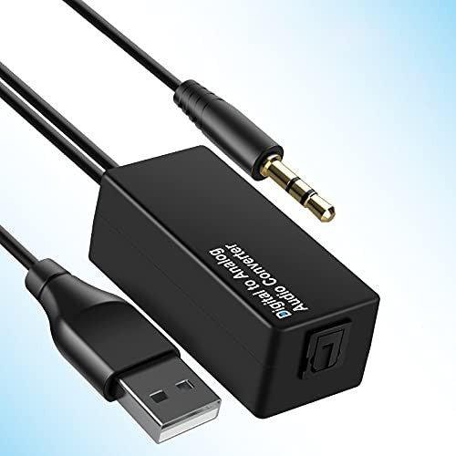 Audio Converter D15 Digitális-Analóg 3.5mm DAC USB Dekódoló, Koaxiális - Outlet24