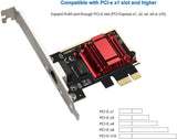 hálózati adapter RTL8125B 2500/1000/100Mbps PCI Express Gigabit Ethernet kártya - Újracsomagolt termék - Outlet24