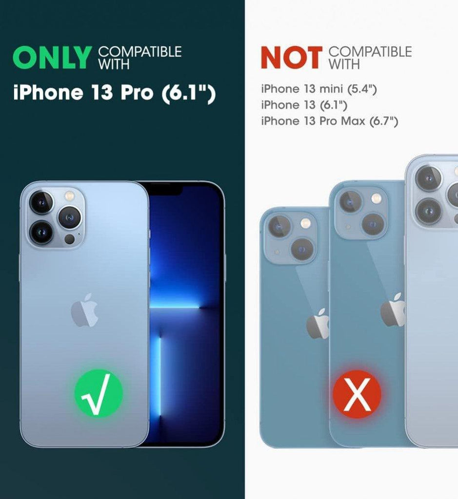 iPhone 13 Pro (2021) Vékony, Ütésálló Szilikon Tok (Púderrózsaszín-Átlátszó) Újracsomagolt termék - Outlet24