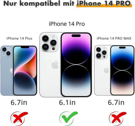 iPhone 14 Pro Mágneses Gyűrűs Szilikon Tok (Fekete) - Outlet24