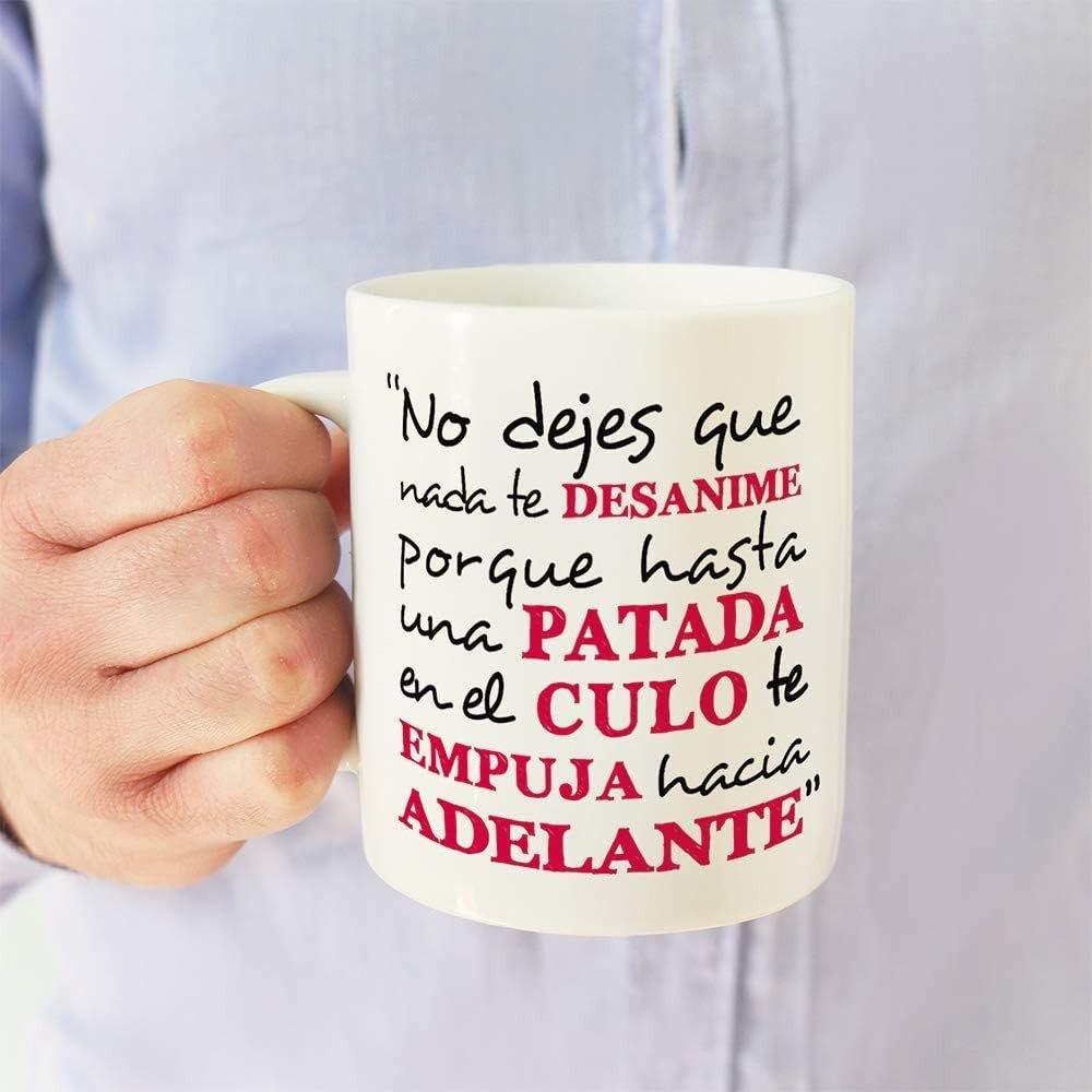 MUGFFINS Motivációs Kerámia Bögre spanyol felirattal, 350 ml - Outlet24